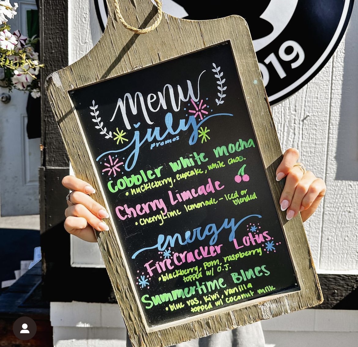 Creek Coffee Photo Menu 2