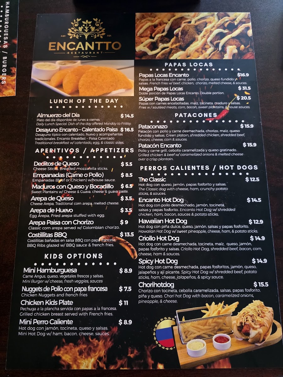 Encantto bar & grill Photo Menu 4