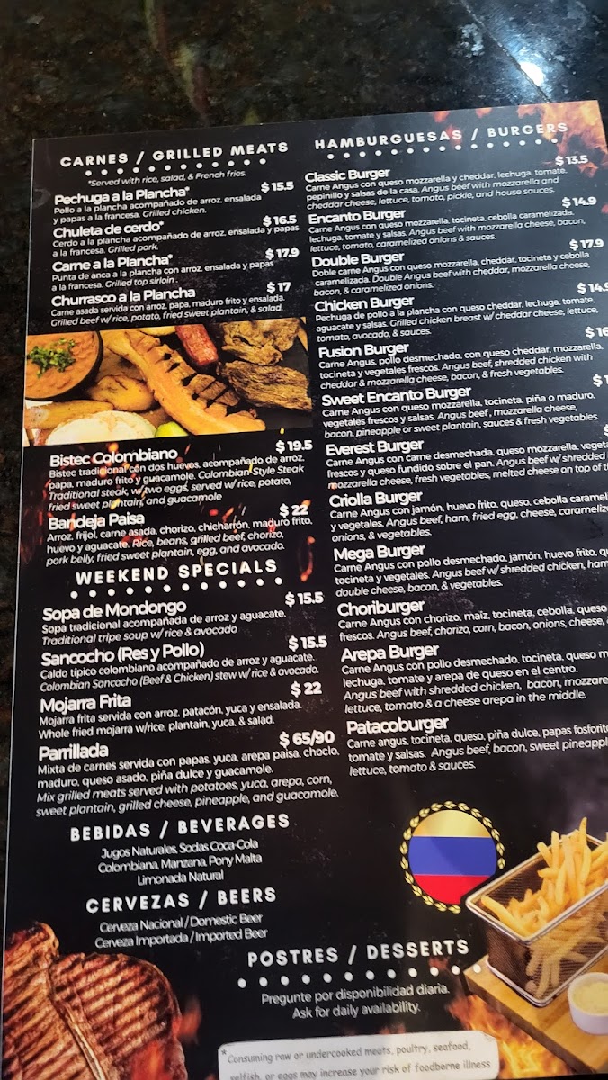Encantto bar & grill Photo Menu 6