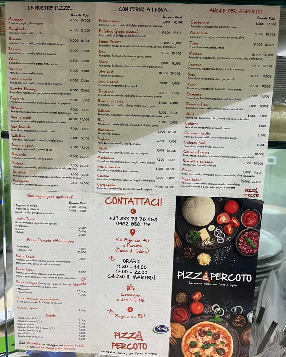 Pizza Percoto Photo Menu 4