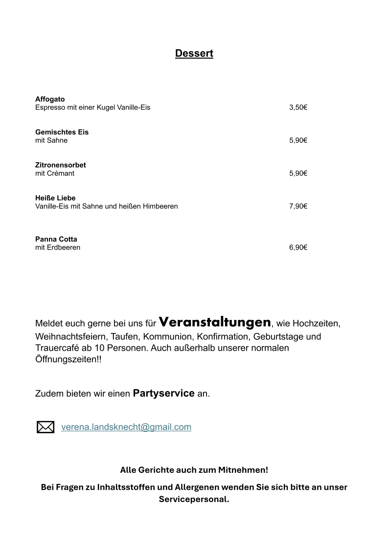 Gaststätte Zum Landsknecht Photo Menu 9