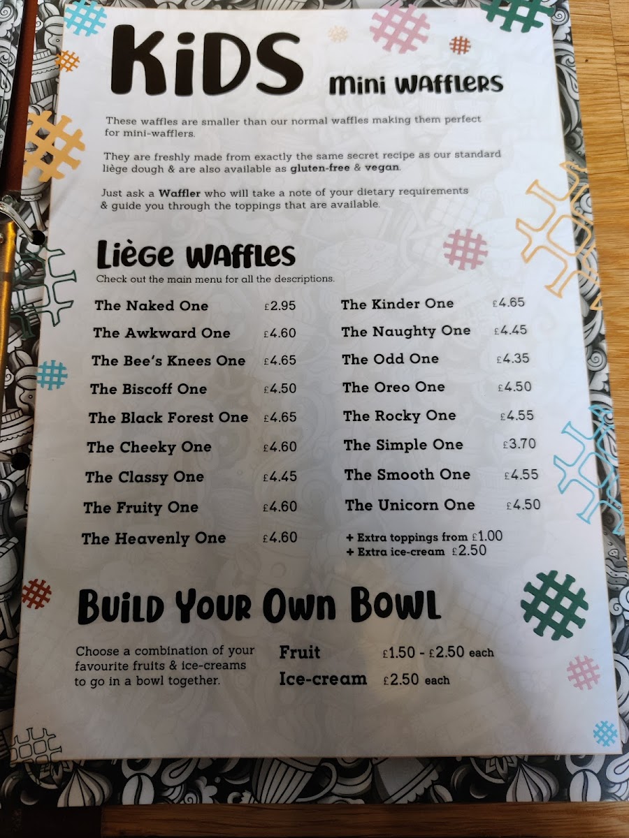 Waffle Lyme Regis Photo Menu 4
