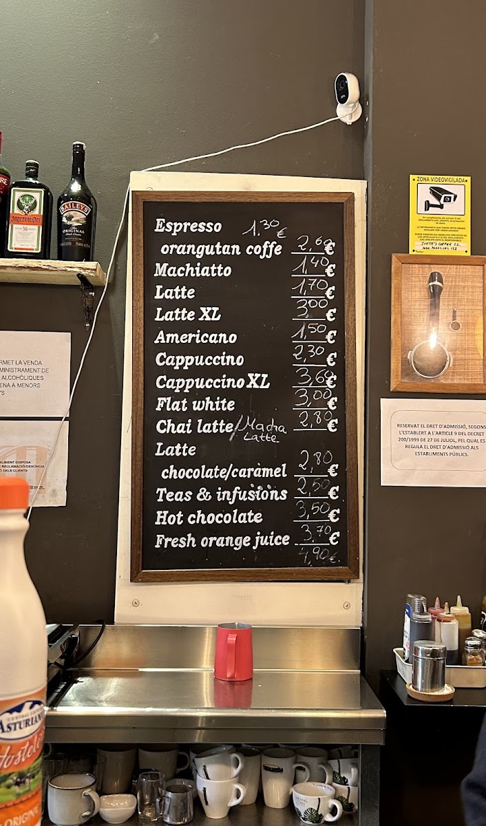 Ivette's Coffee Photo Menu 3