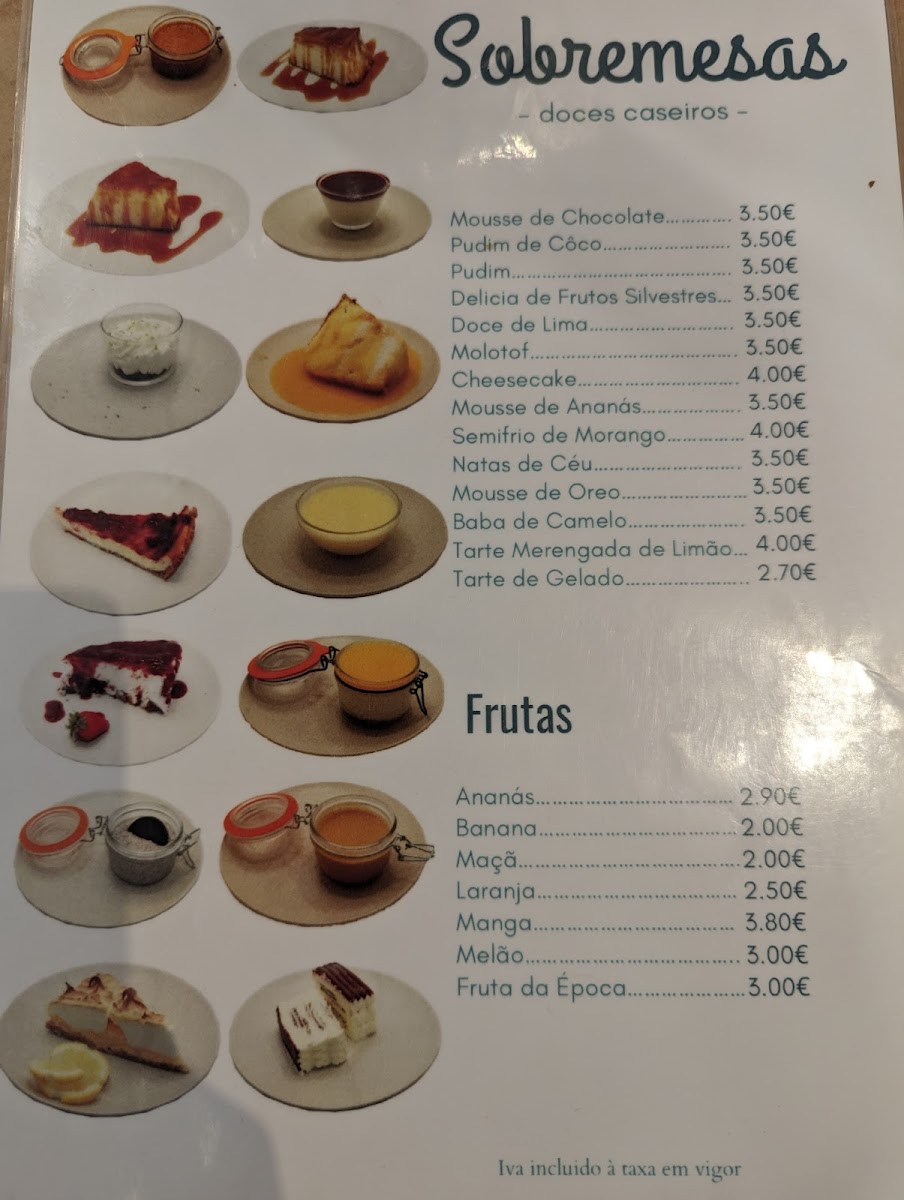 Restaurante Fonte Mar Photo Menu 5