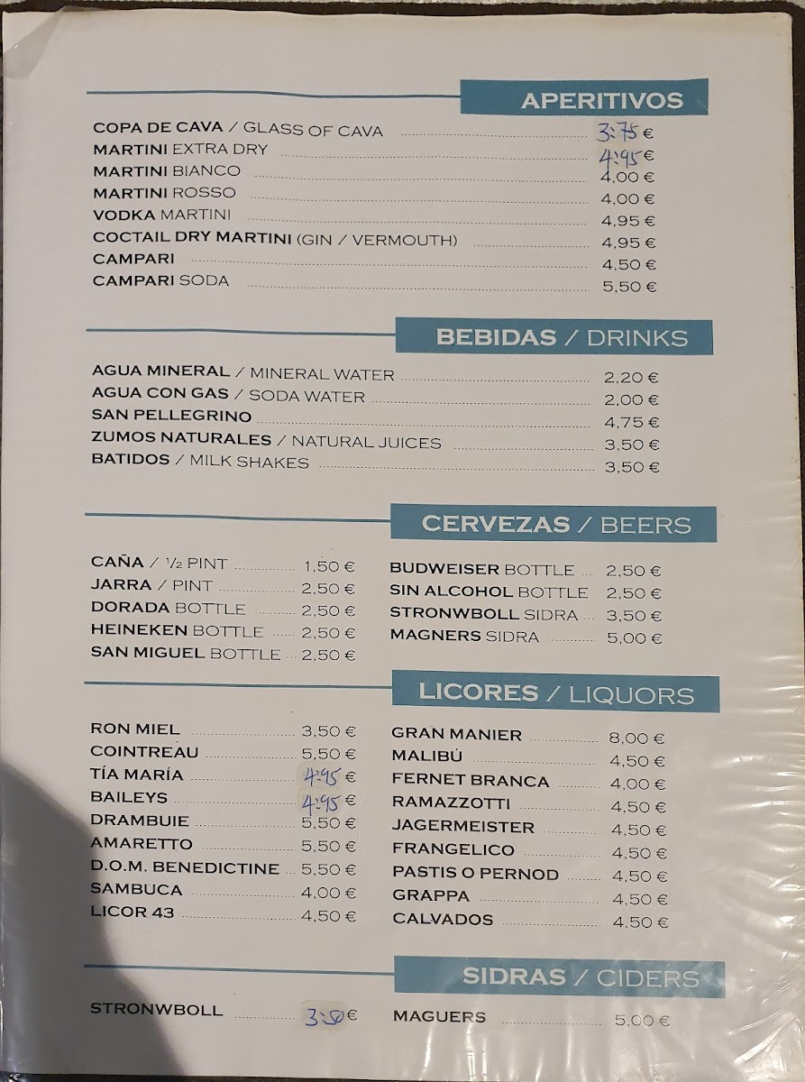 The House Restaurant Photo Menu 1