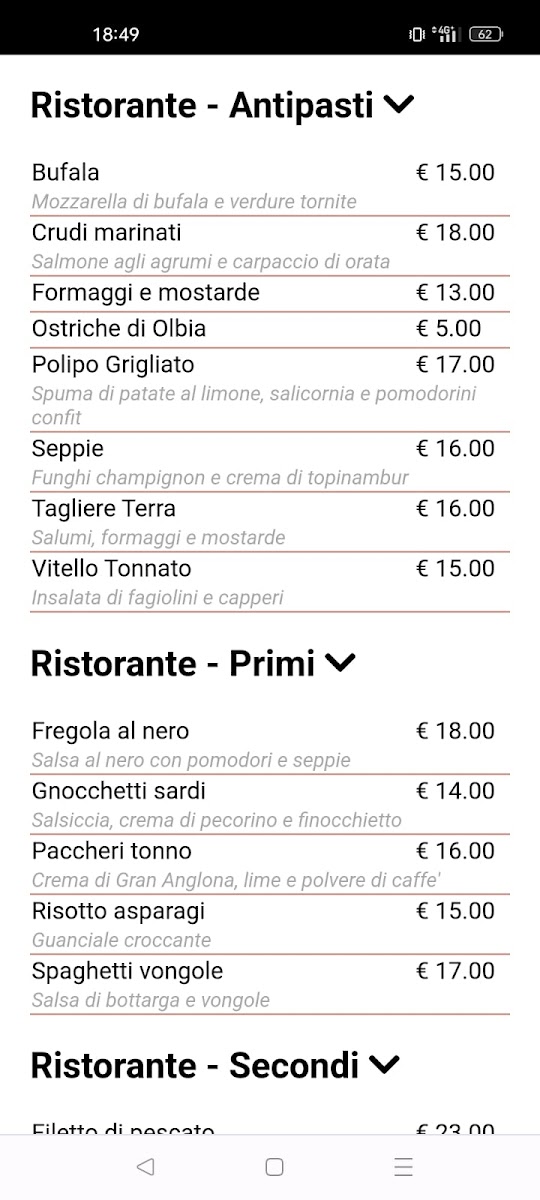 Osteria Frade Meu Photo Menu 3