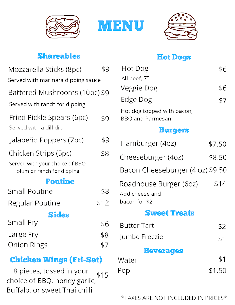 Edgewater Grill Photo Menu 1
