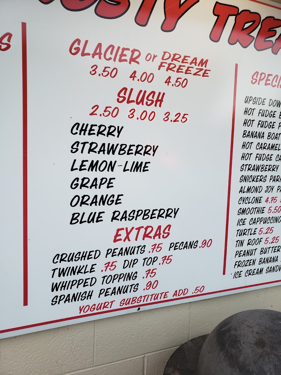 Frosty Treats Photo Menu 9