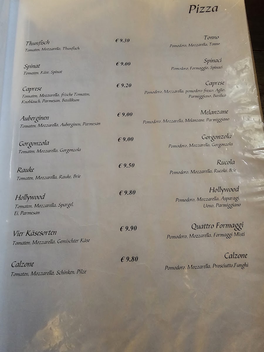 Pizzeria Santer Hof Photo Menu 1