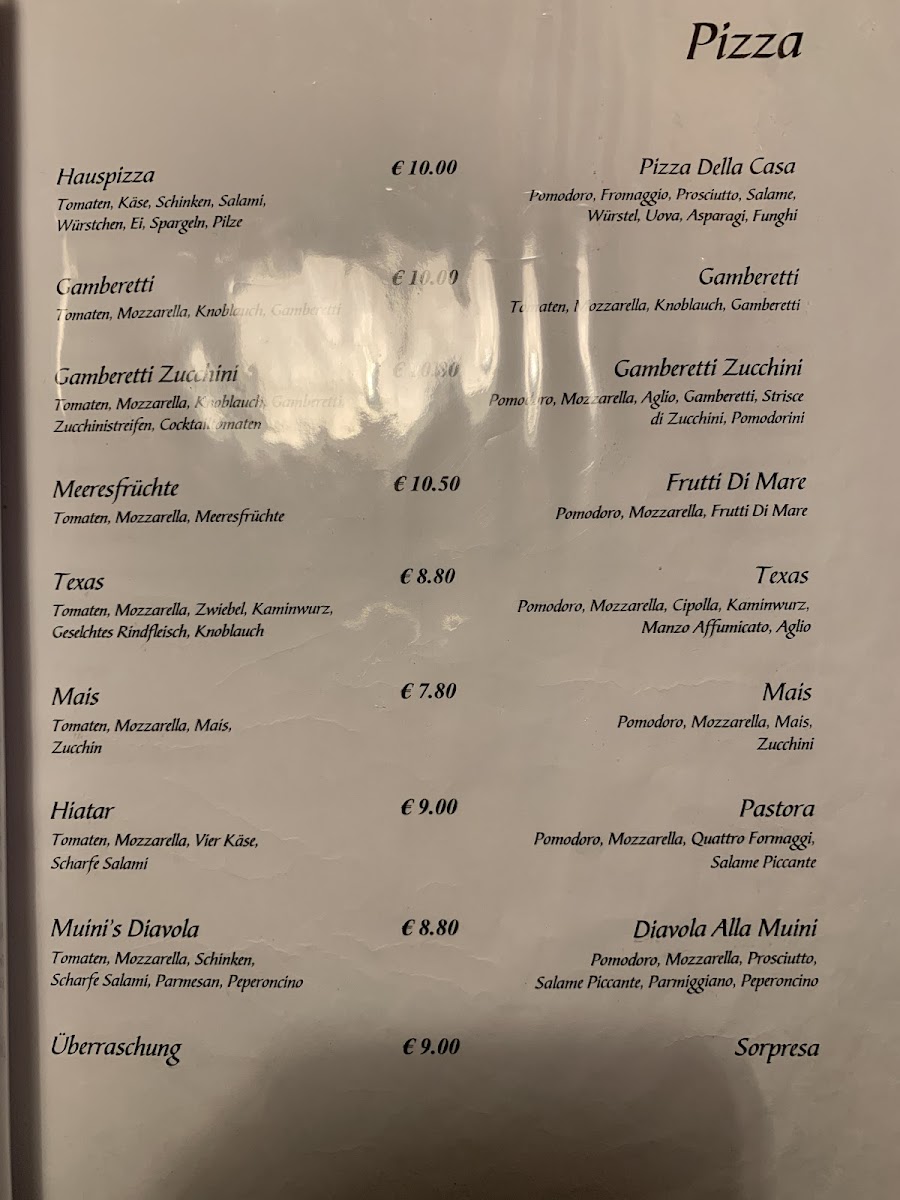 Pizzeria Santer Hof Photo Menu 10