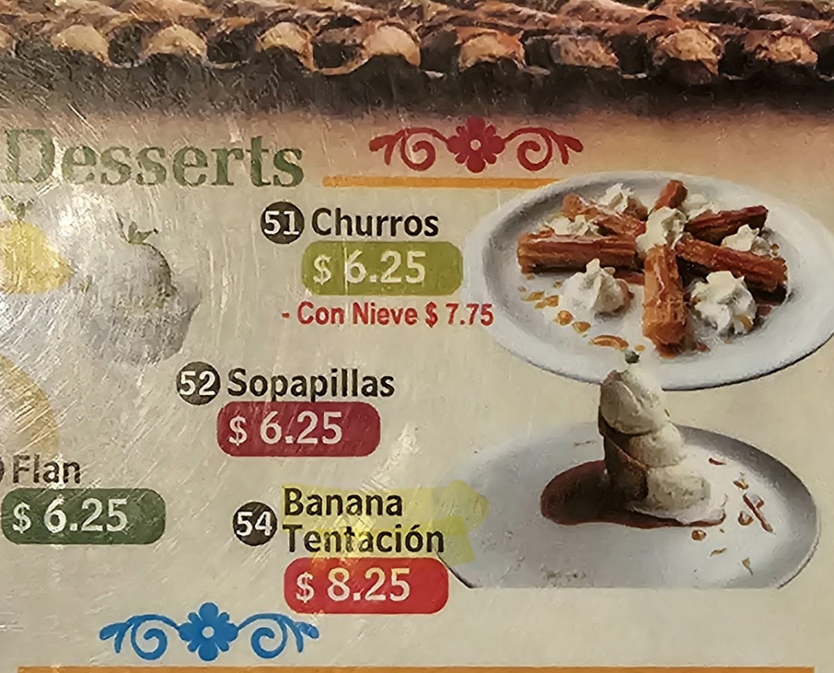 La Tentacion Tacos & Tequila Photo Menu 2