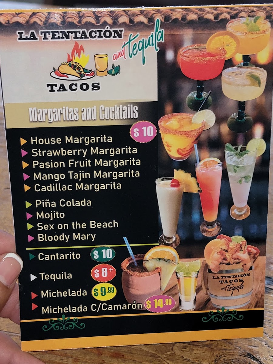 La Tentacion Tacos & Tequila Photo Menu 4