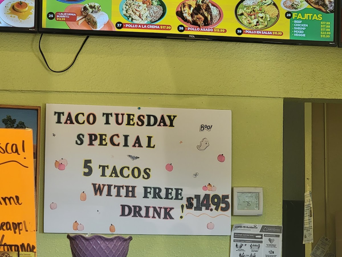 La Tentacion Tacos & Tequila Photo Menu 8