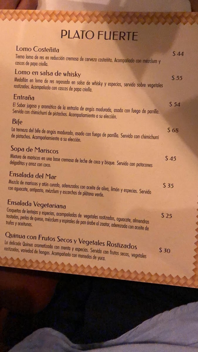 Restaurante Palo de Mango Photo Menu 7