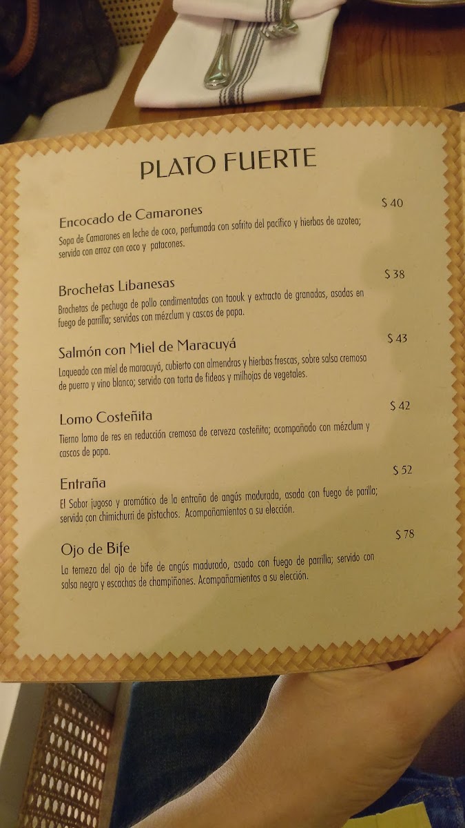 Restaurante Palo de Mango Photo Menu 8