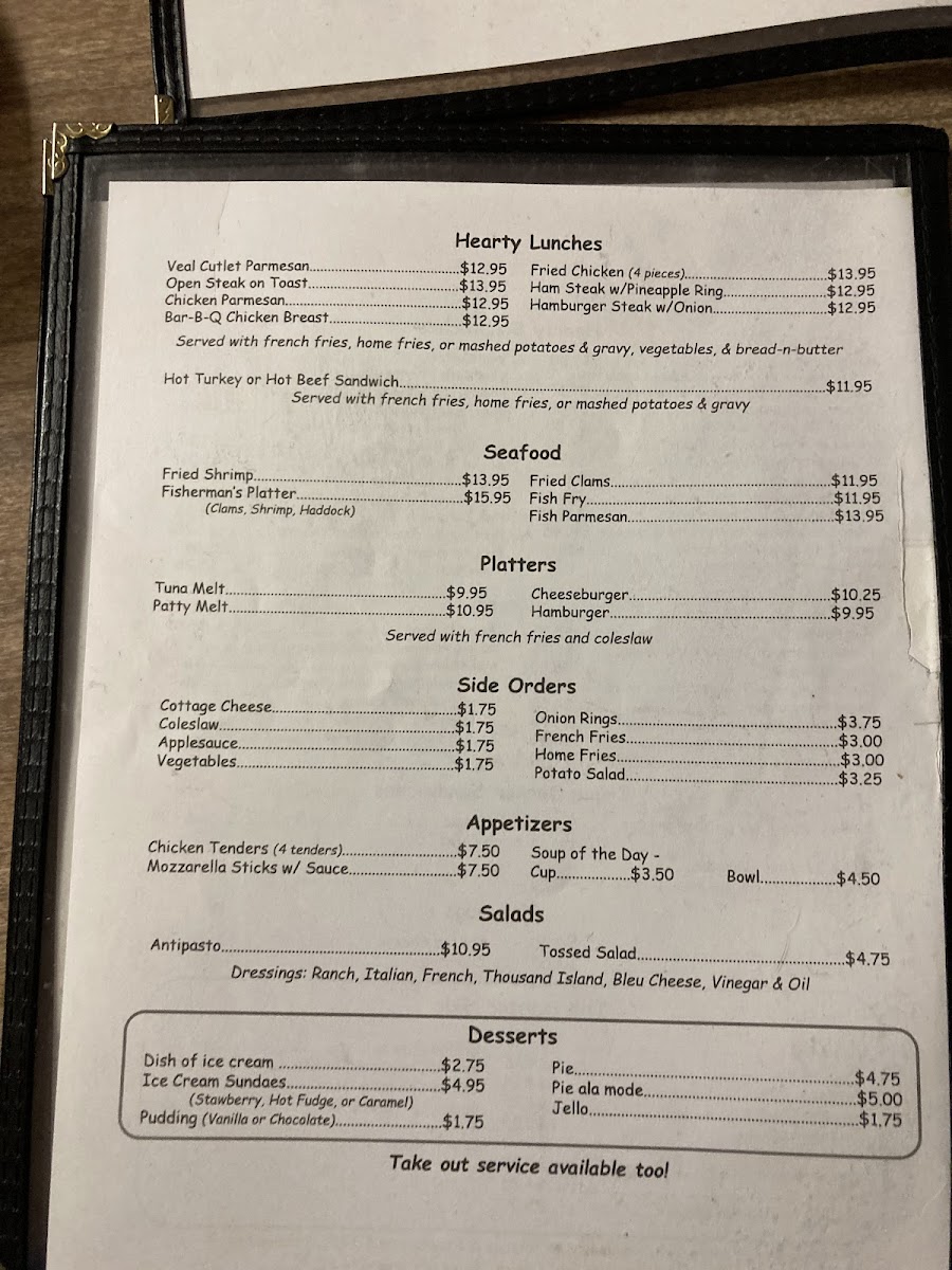Iron Kettle Restaurant Photo Menu 3