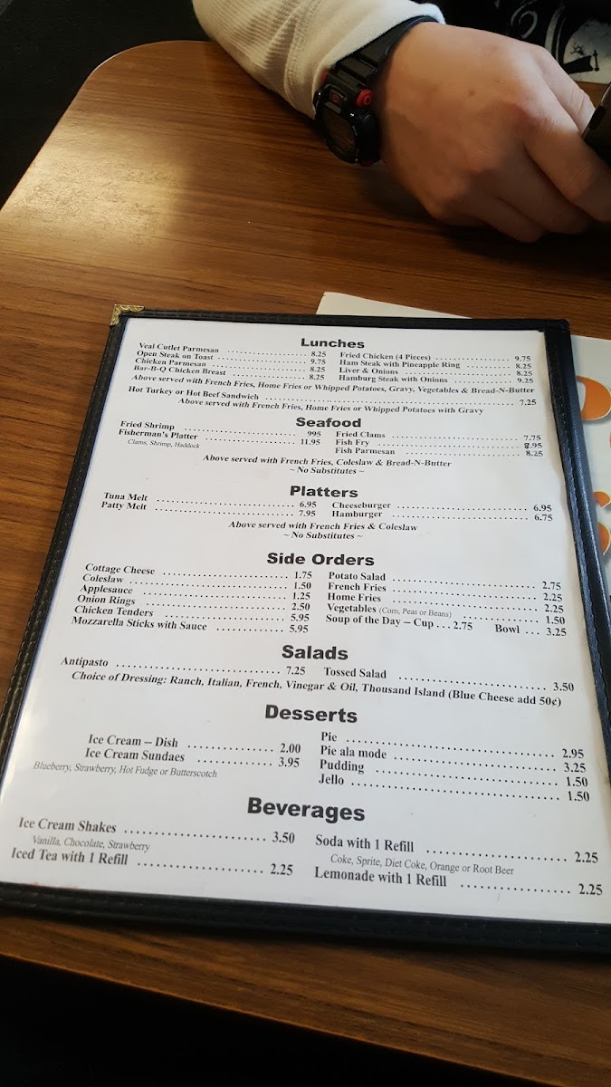 Iron Kettle Restaurant Photo Menu 5