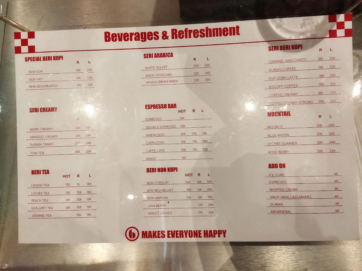 Beri kopi Cikutra Photo Menu 3