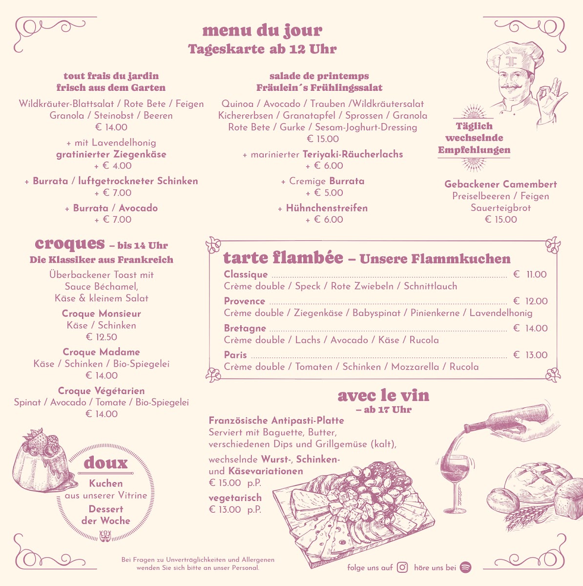 Fräulein Fleur – Café & Blumenbar Photo Menu 2