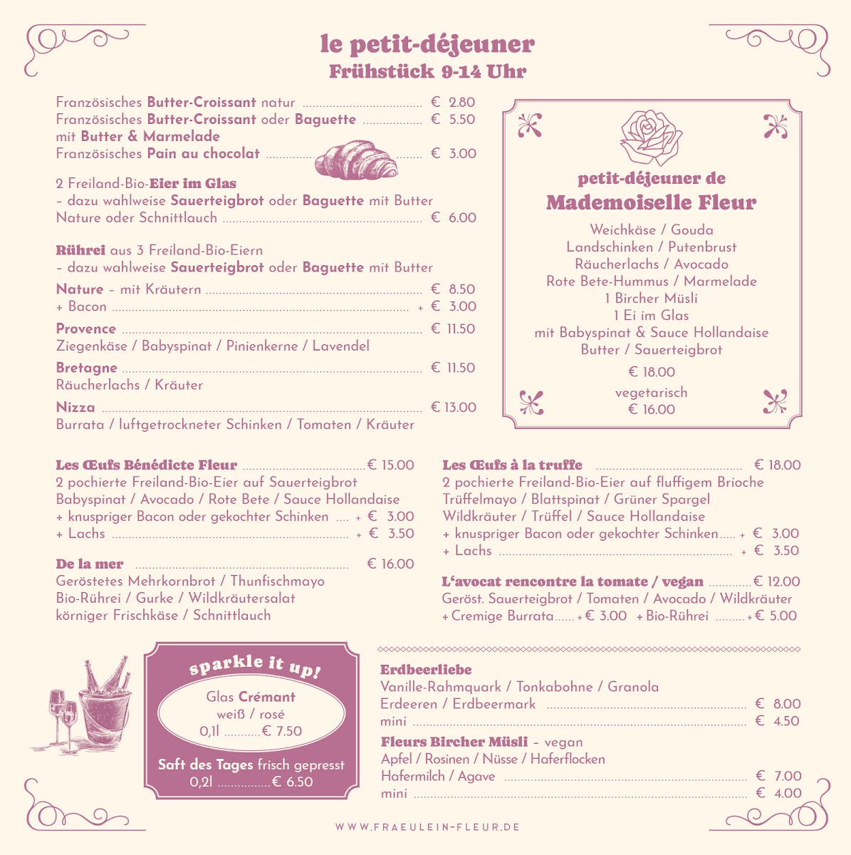 Fräulein Fleur – Café & Blumenbar Photo Menu 3