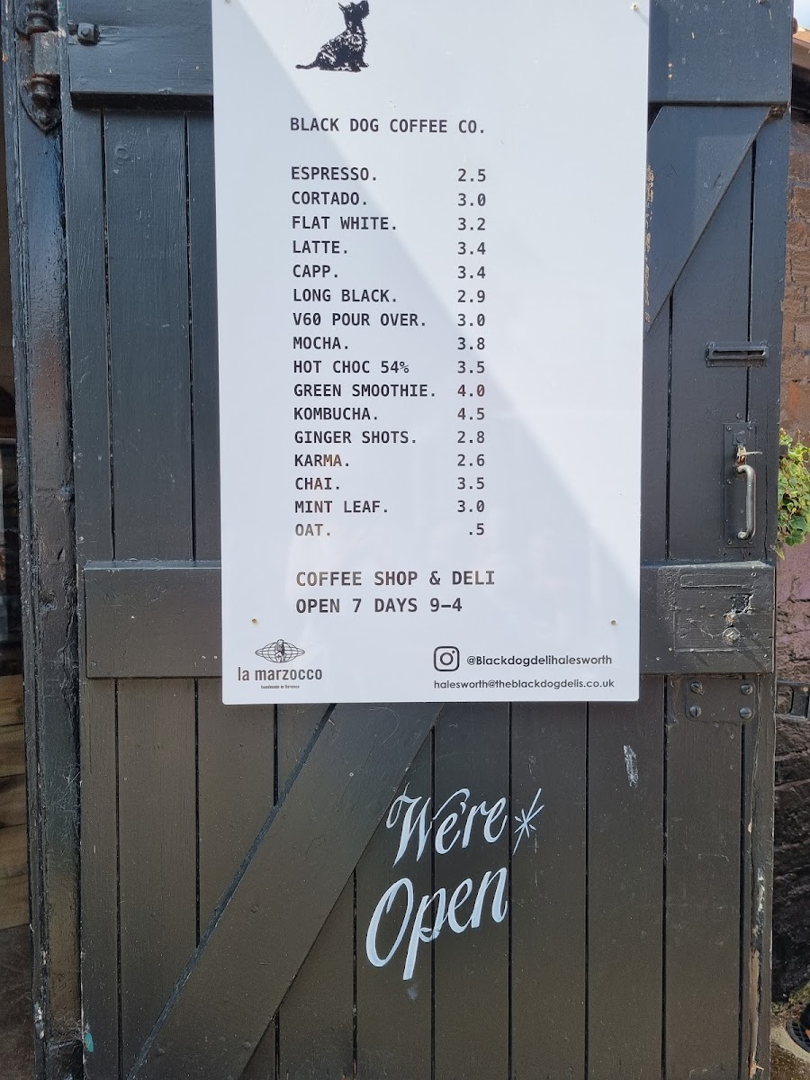 Black Dog Deli Saxmundham Photo Menu 2