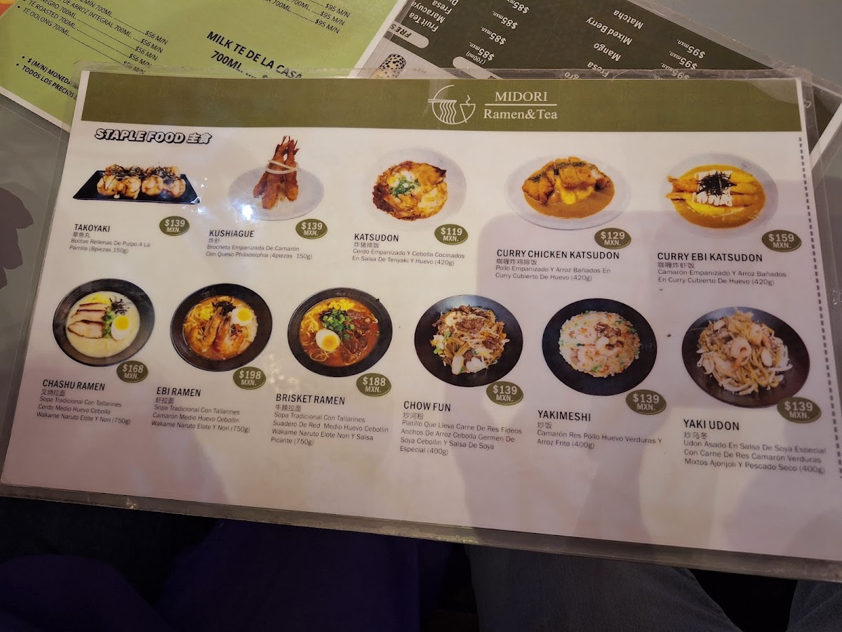 Midori Ramen & Tea Photo Menu 8