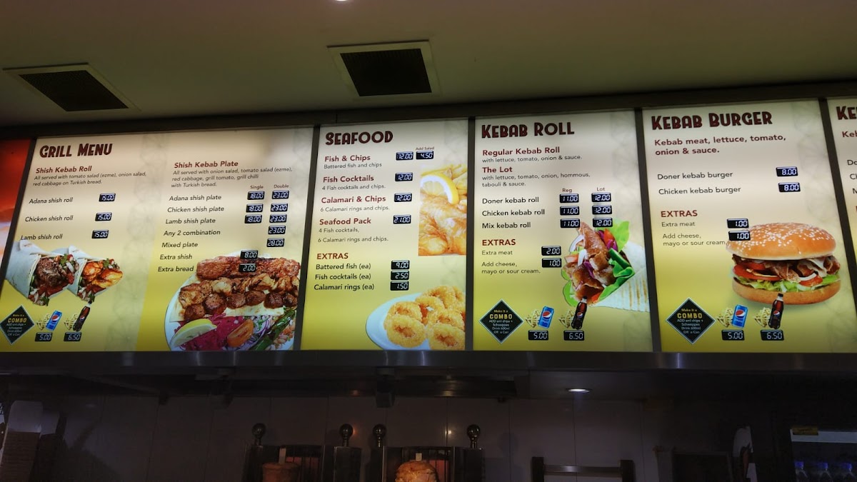 Westmead Kebab House Photo Menu 2