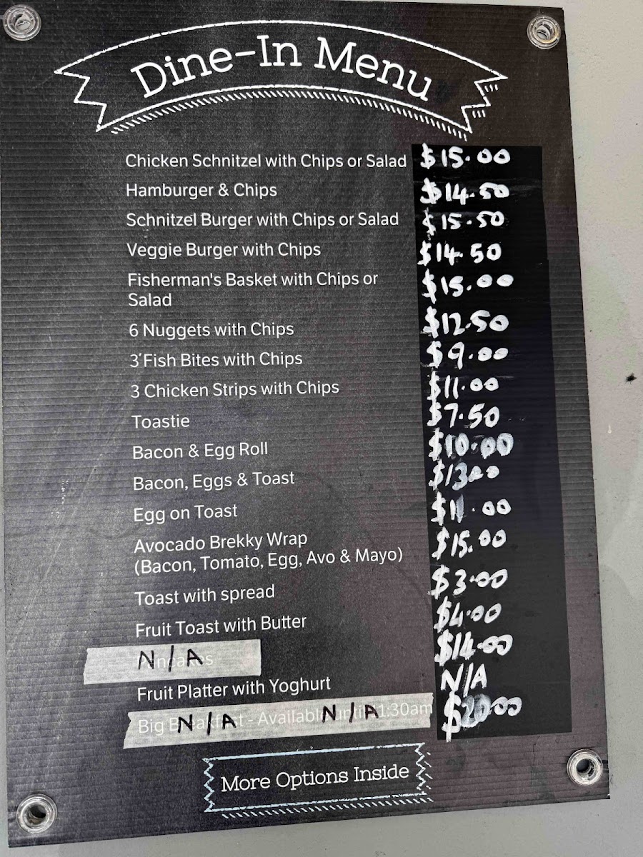 Newstead Country Store Photo Menu 10