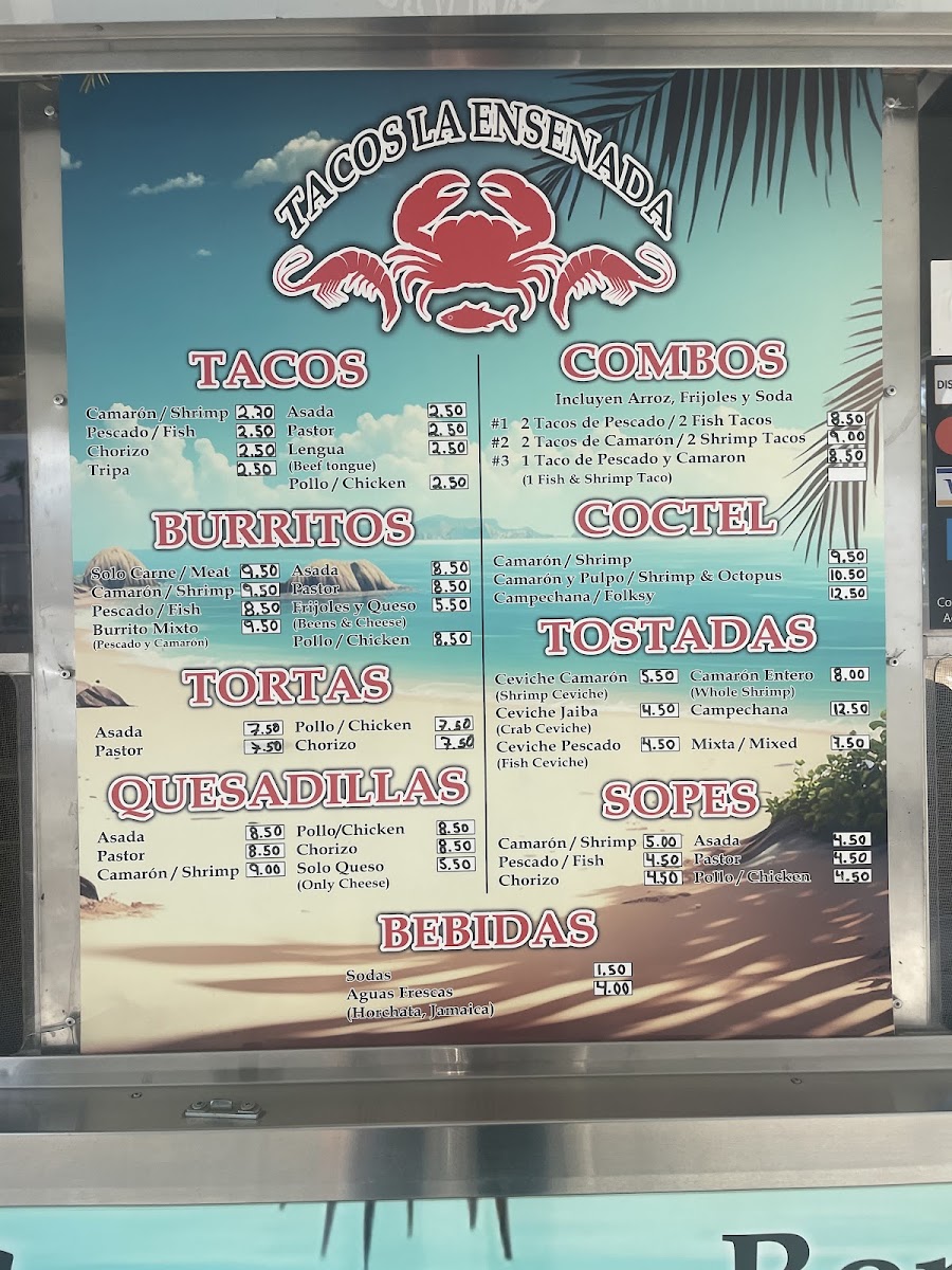 Tacos La Ensenada Photo Menu 3