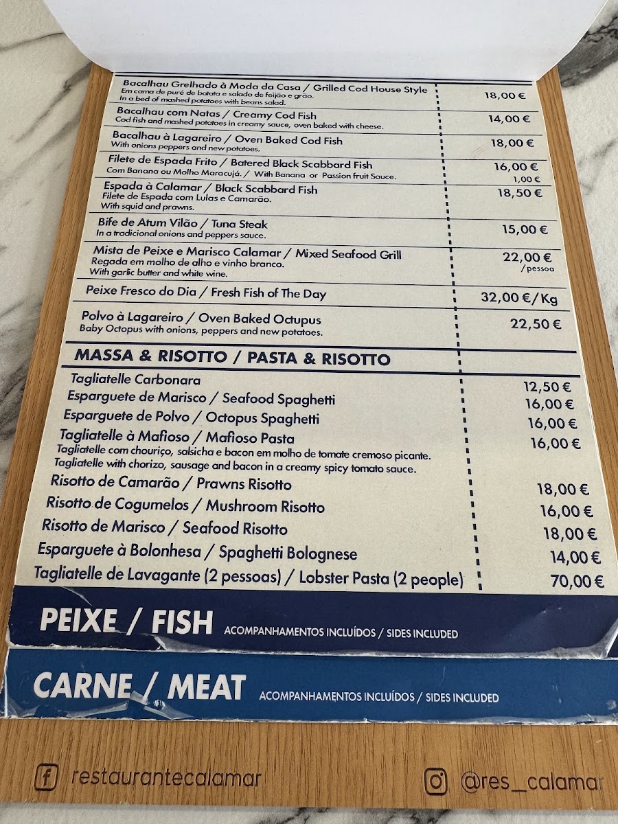 Restaurante Calamar Photo Menu 6