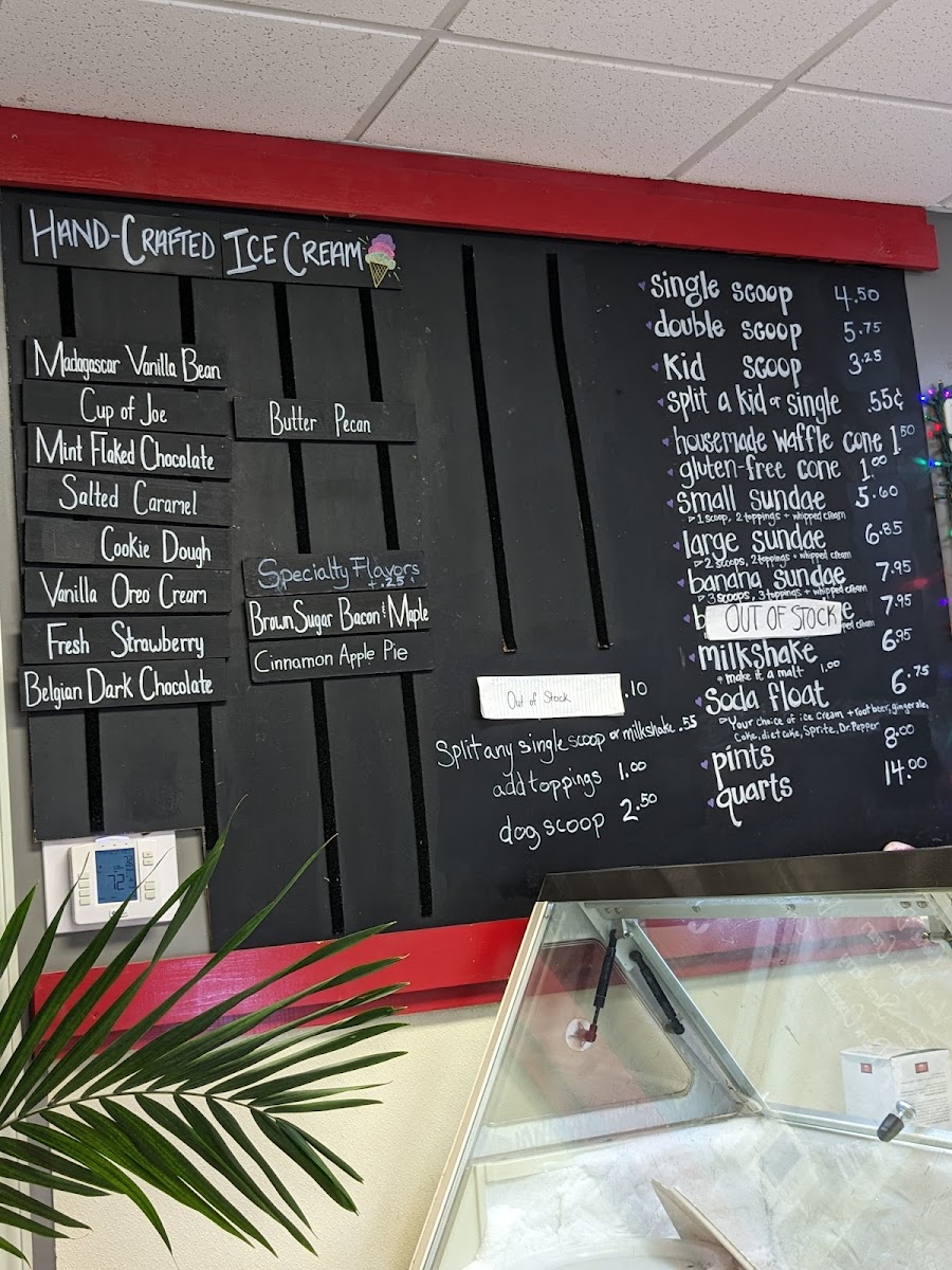 The Mad Dipper - Handcrafted Artisan Ice Cream! Photo Menu 3