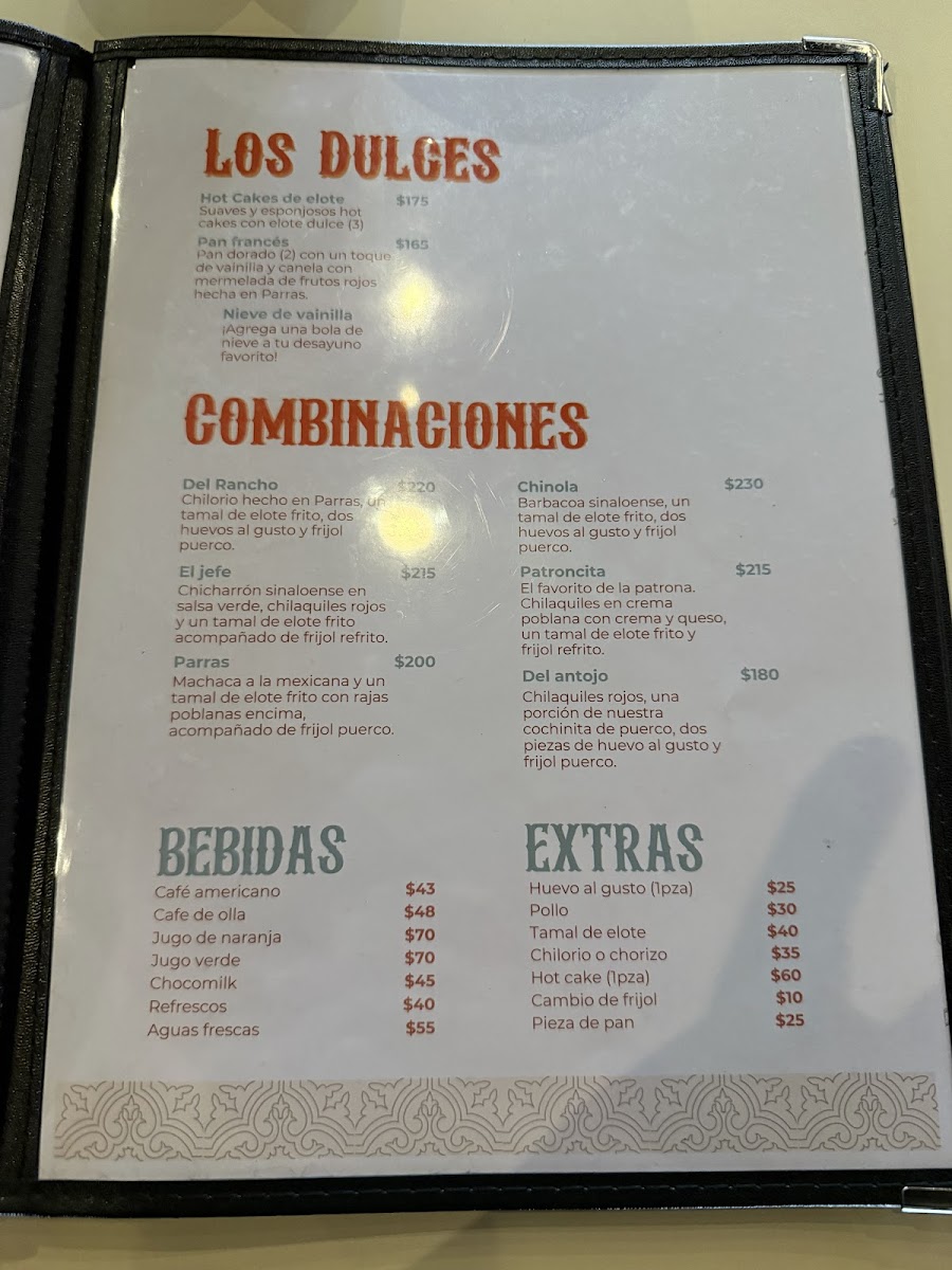 Parras Restaurante Photo Menu 9