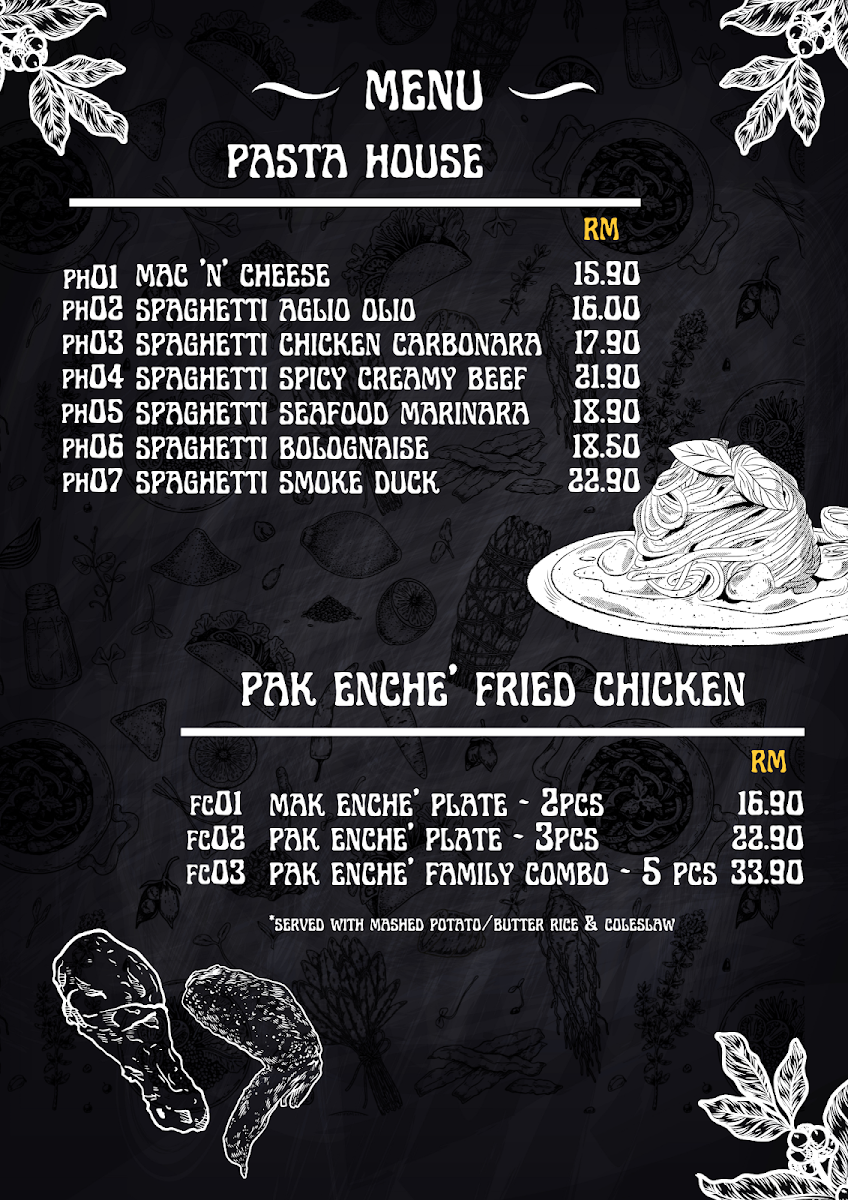 Pak Enche’ Coffee House (SSM NO: MA0284365-W) Photo Menu 5
