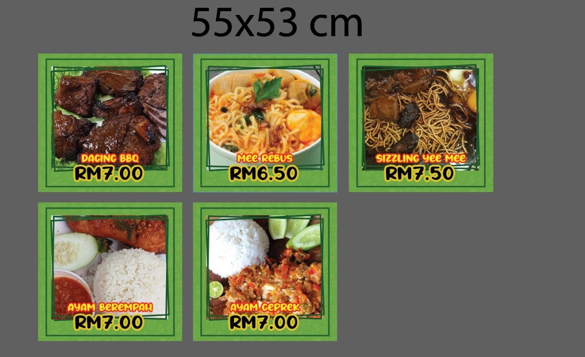 Waroeng Kampus Seksyen 13 Photo Menu 9