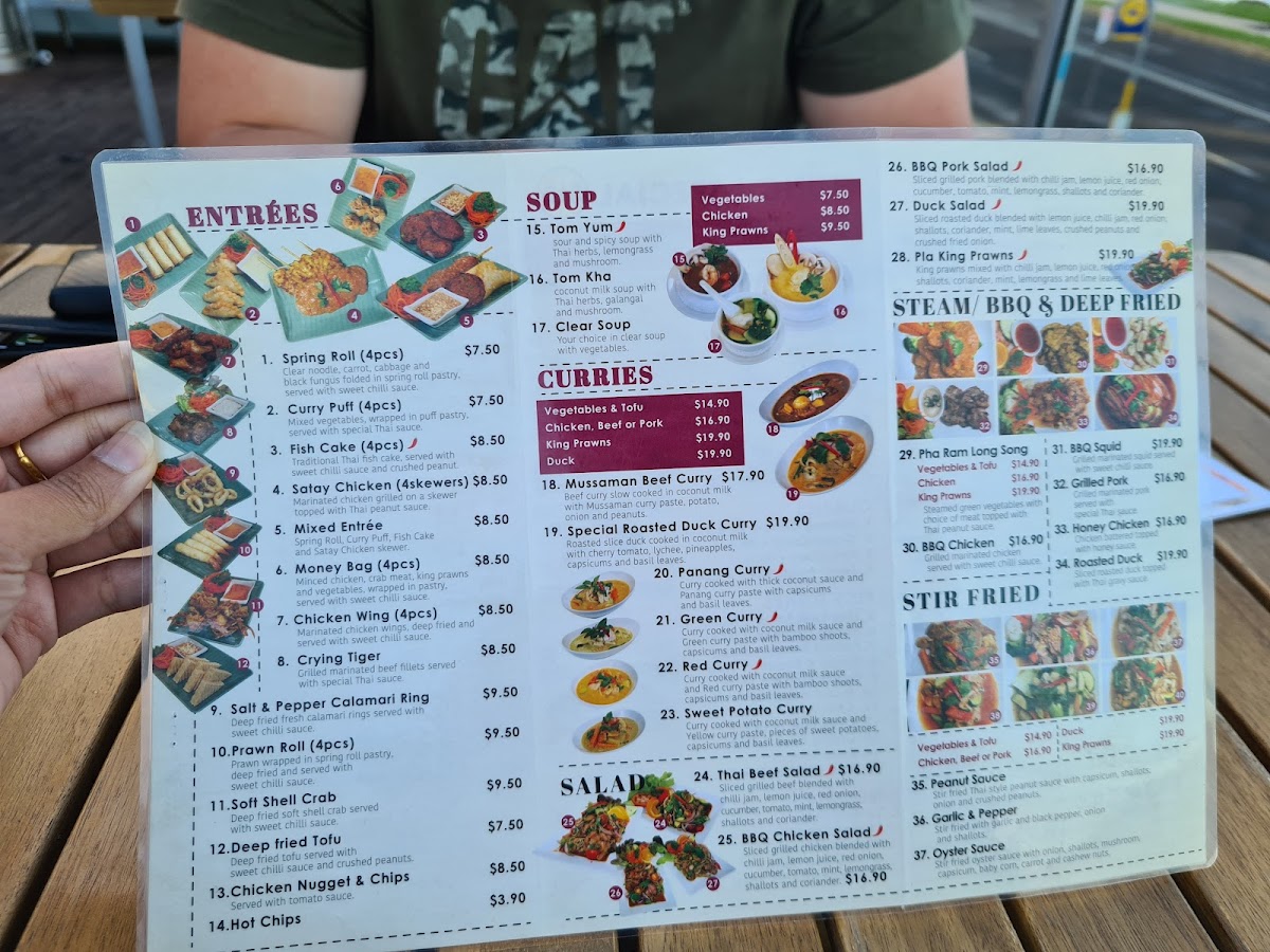 Talay Thai Restaurant Photo Menu 5