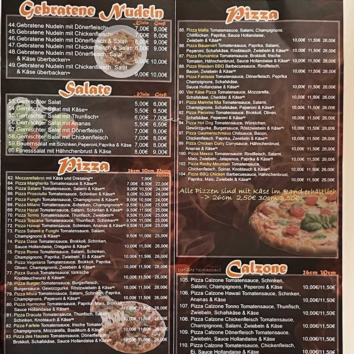 Ahmad‘s Grillhaus Photo Menu 4