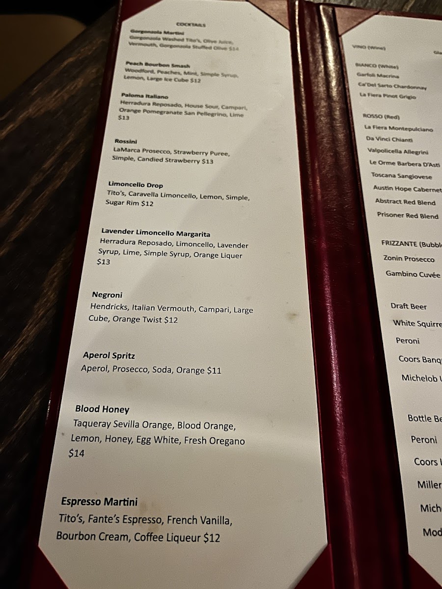 Danny’s Italian Photo Menu 6