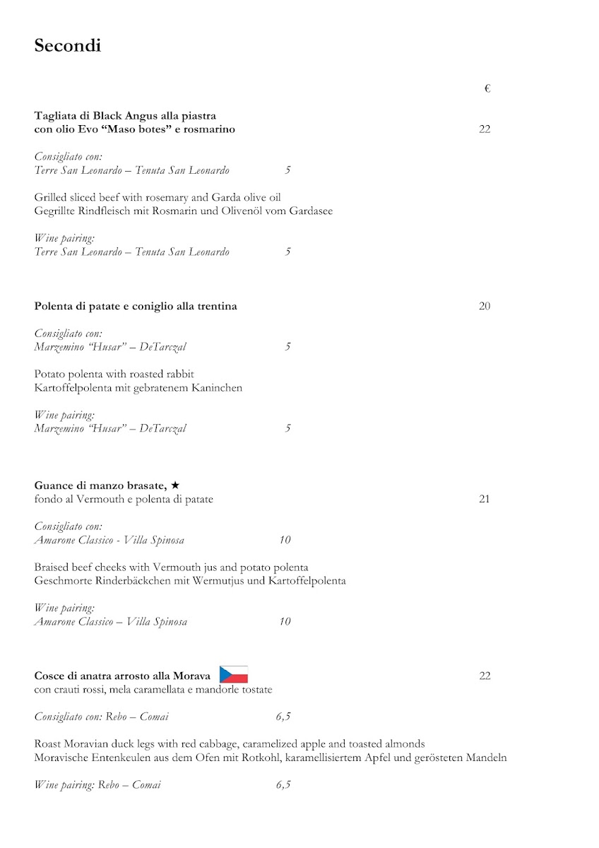 Osteria La Torre Photo Menu 4