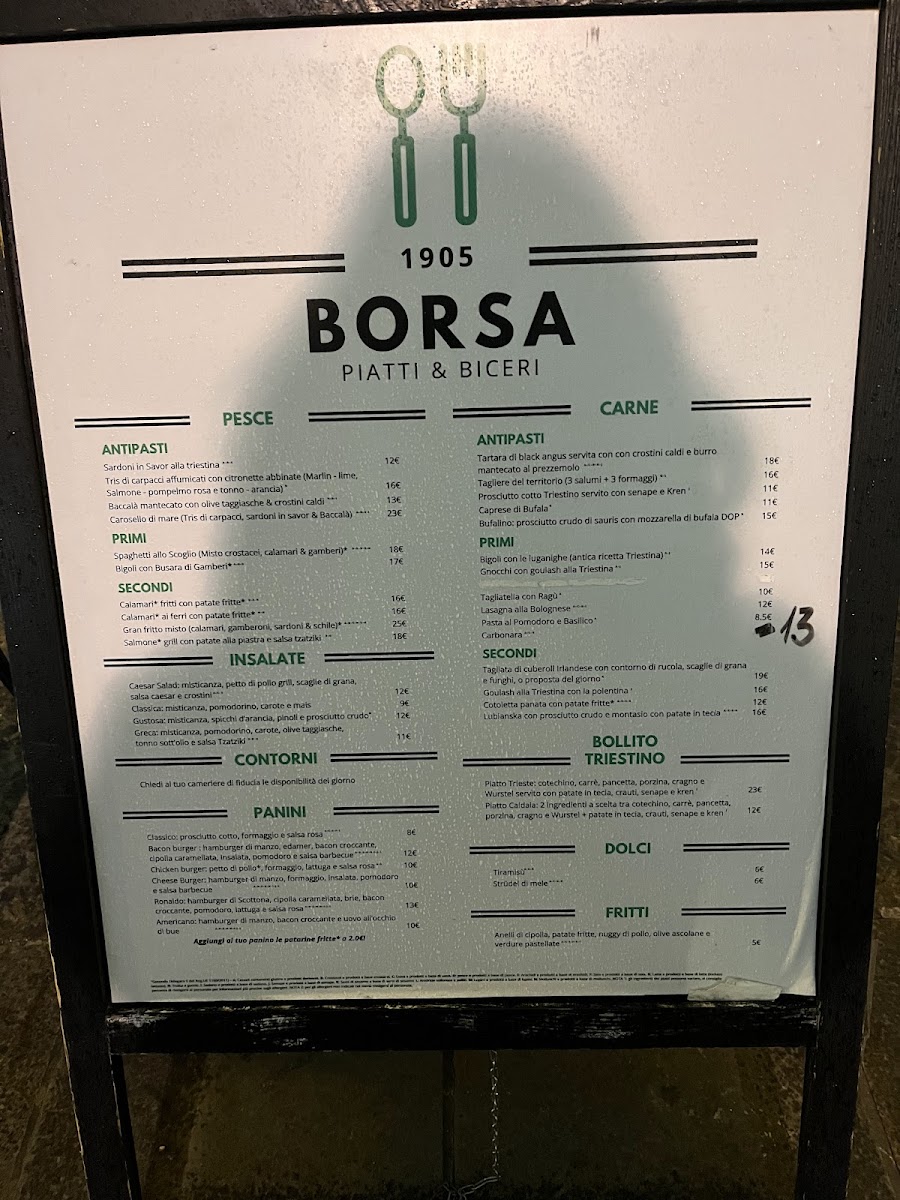 Borsa 1905 Photo Menu 5
