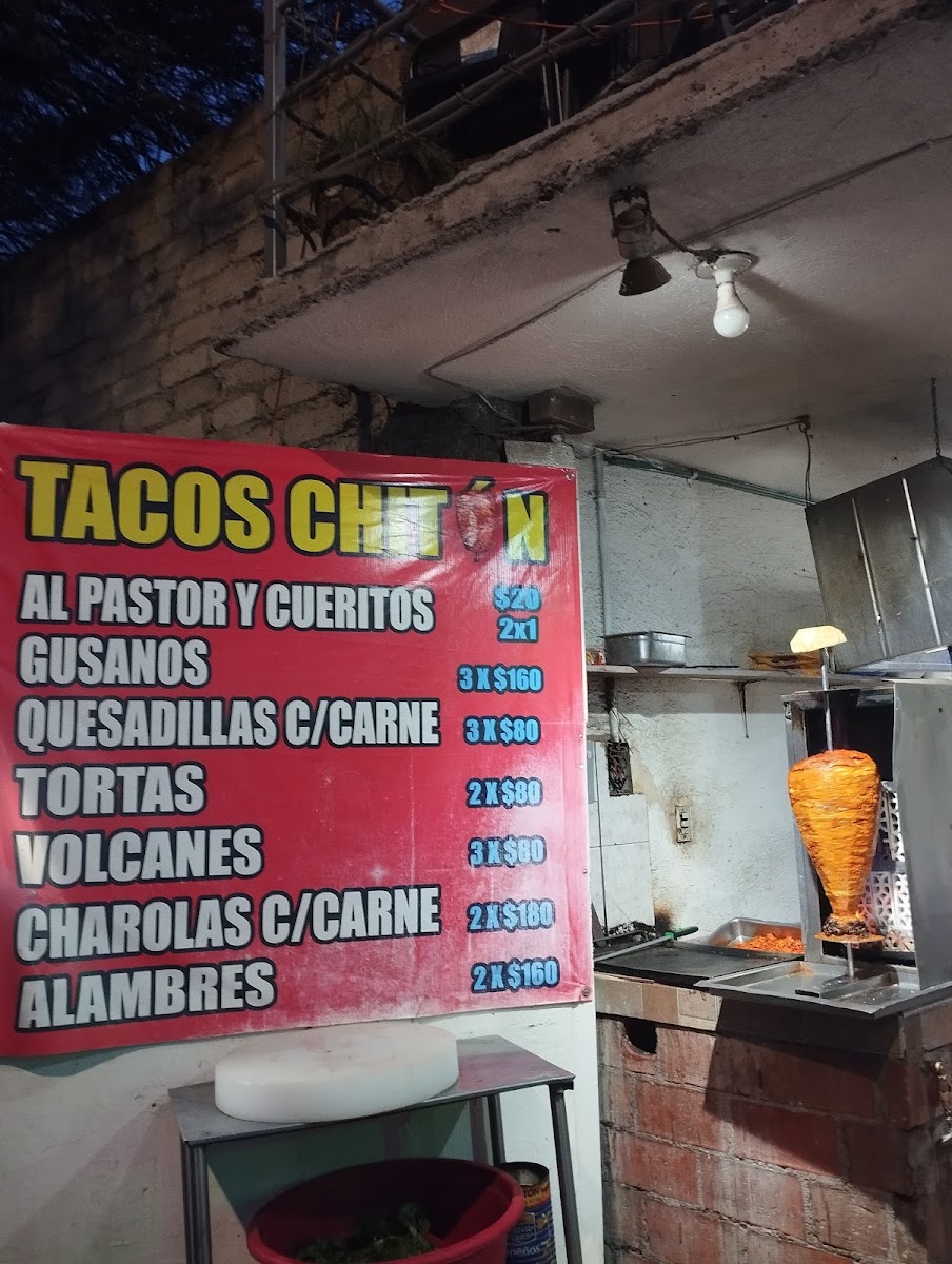 Tacos chiton Photo Menu 1