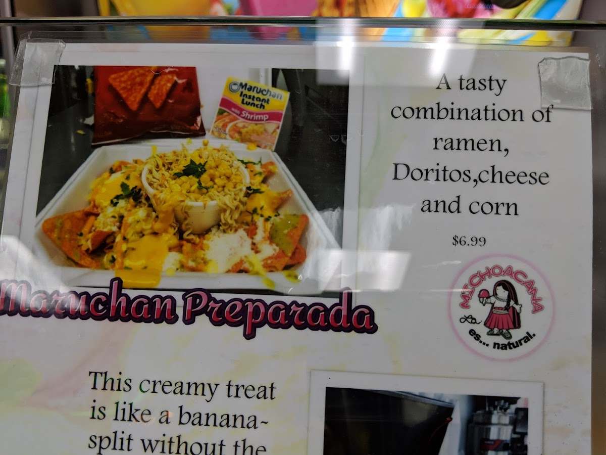 La Michoacana Ice Cream Bar Photo Menu 4