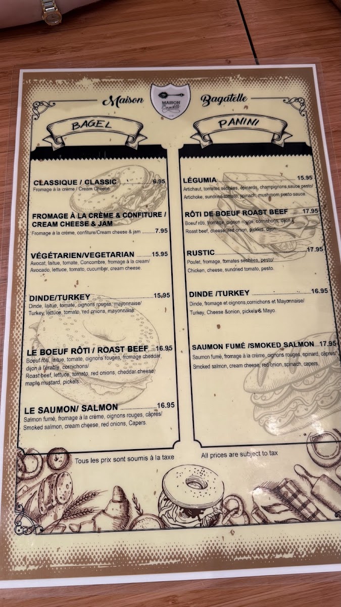 Crêperie Maison Bagatelle Photo Menu 5