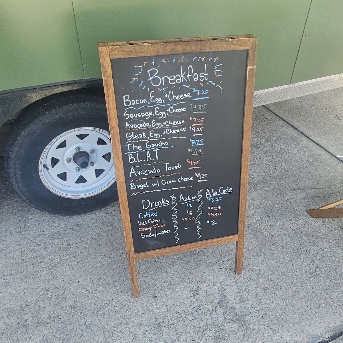 Gaucho Food Truck Photo Menu 1