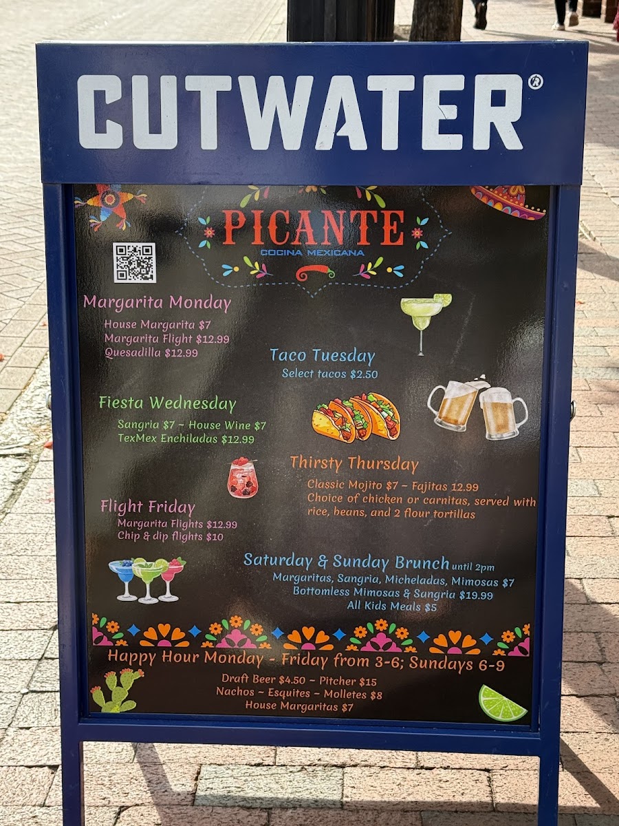 Picante Annapolis Photo Menu 3