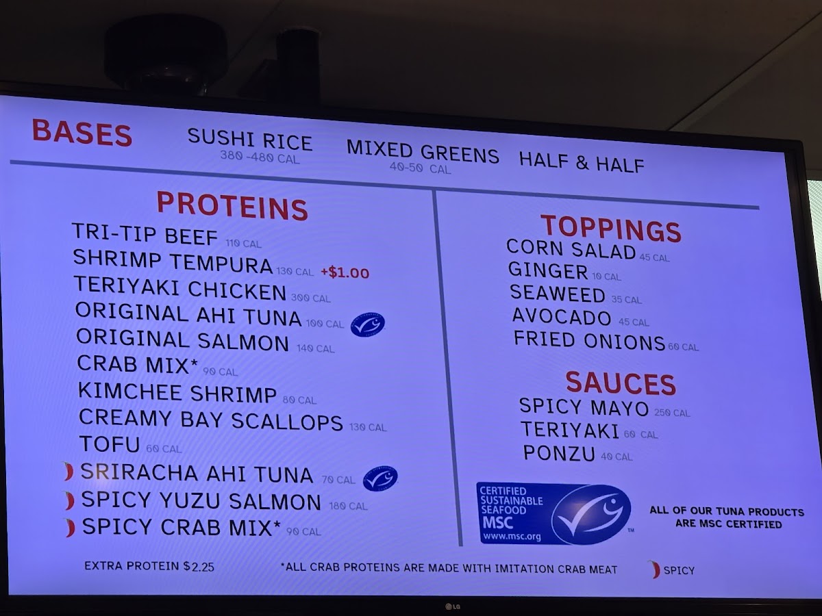 Hibachi-San Photo Menu 1