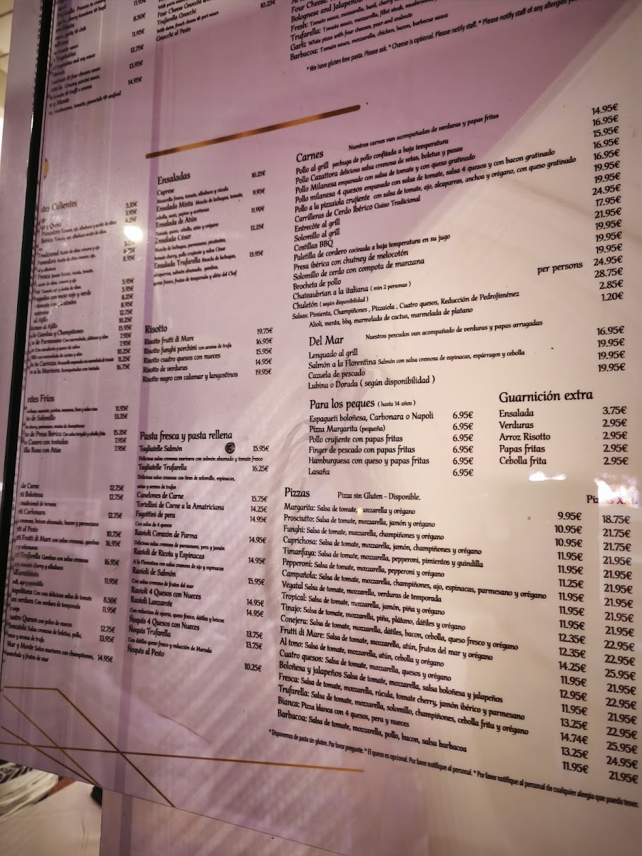 Trufarella Photo Menu 1