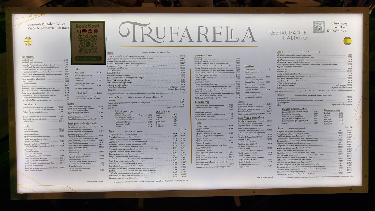Trufarella Photo Menu 5