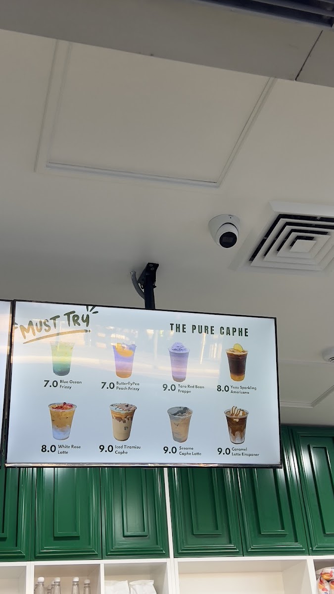 The Pure Caphe Photo Menu 10