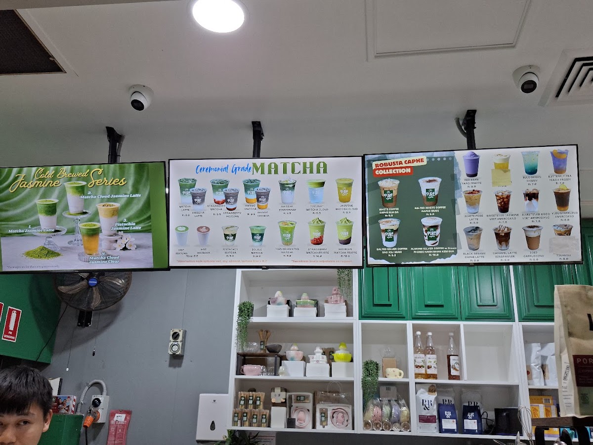 The Pure Caphe Photo Menu 4