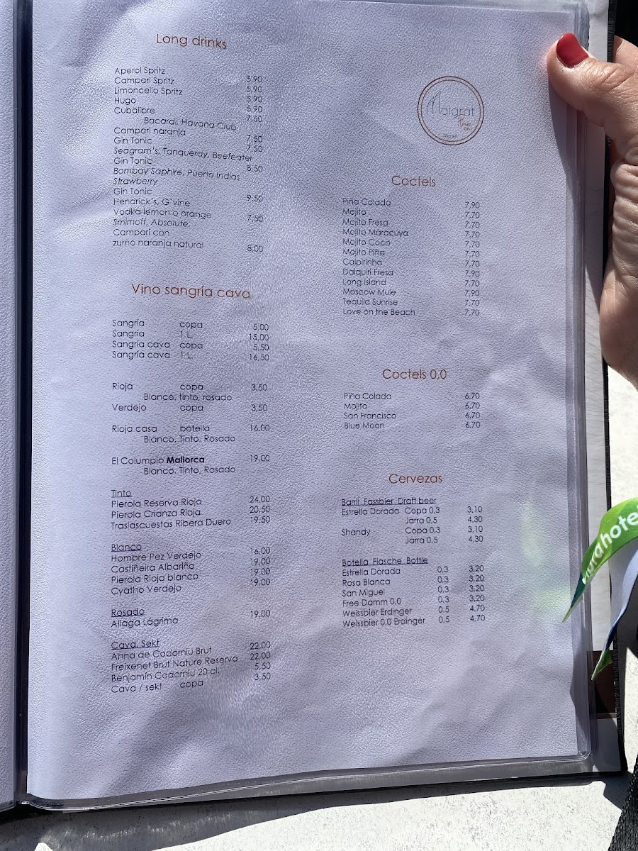 Restaurante Malgrat Playa Photo Menu 1